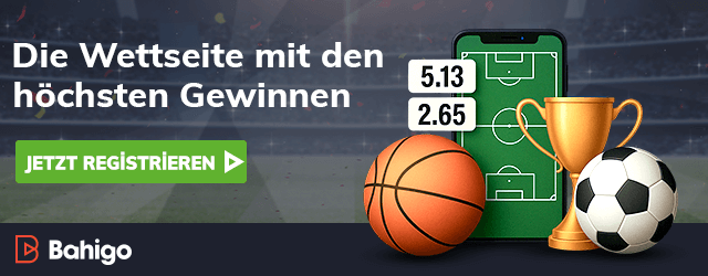 Sportwetten auf Bahigo Mobile mit Quoten Anzeige und Registrierung